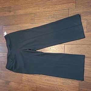 NWT Cato women's Contemporary Lower Rise, Slimmer Thigh striped pants size 16